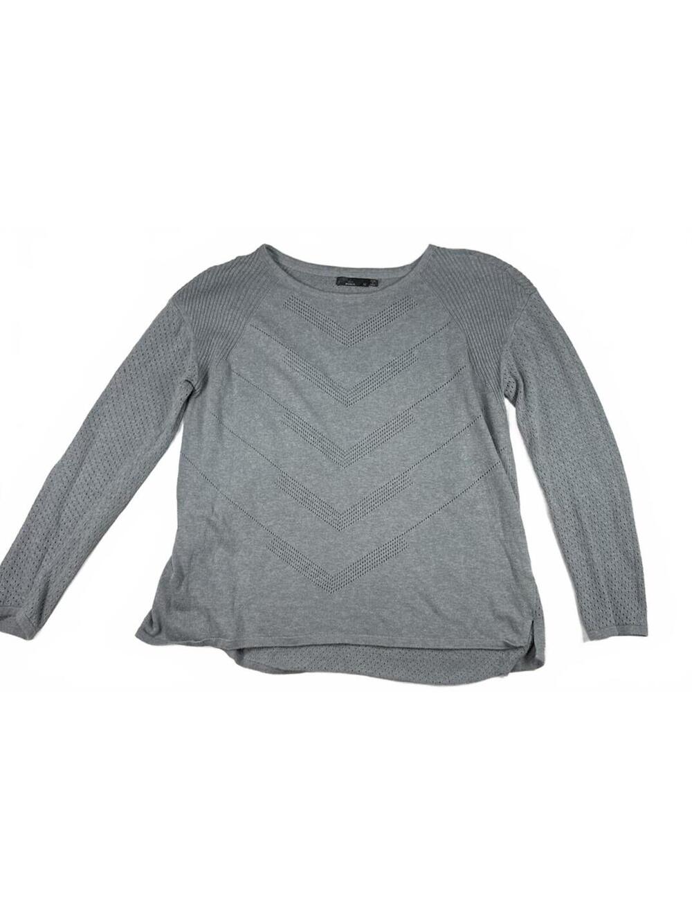 Prana Gray Knit Sweater